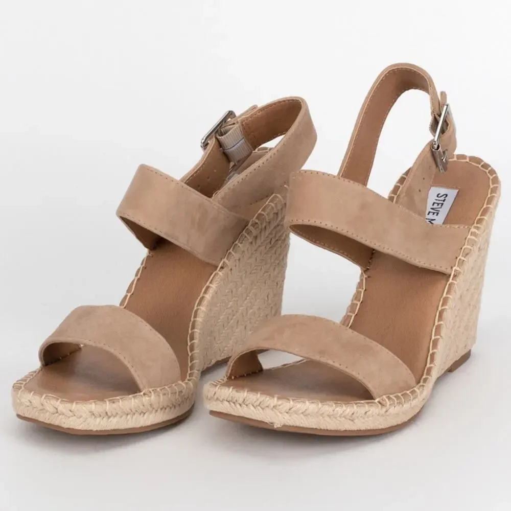 Steve Madden Uri Espadrille Wedge Sandals Size 11